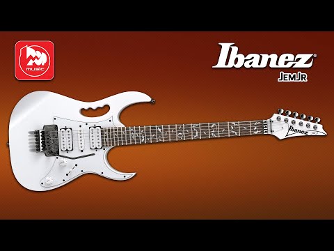 Видео: Электрогитара Ibanez Jem-Jr (подписная модель Стива Вая)