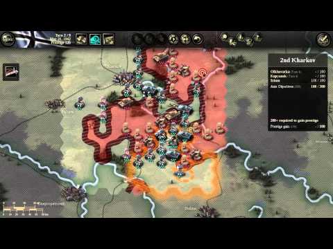 Видео: Прохождение Unity of Command Axis. №1 2nd Kharkov