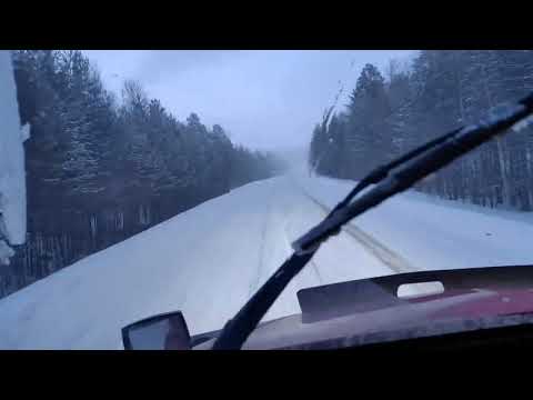 Видео: VOLVO VVN!!В Усть-Кут пришла зима!!без ЦЕПЕЙ не куда!!