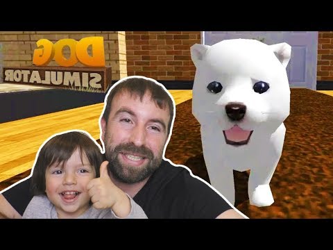 Видео: Симулятор собаки. Dog Simulator Щенок Крушит Все Кругом