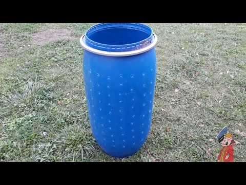 Видео: Дренажная бочка/осушаем подвал весной/альтернатива дренажу/топит подвал/дренажный насос!