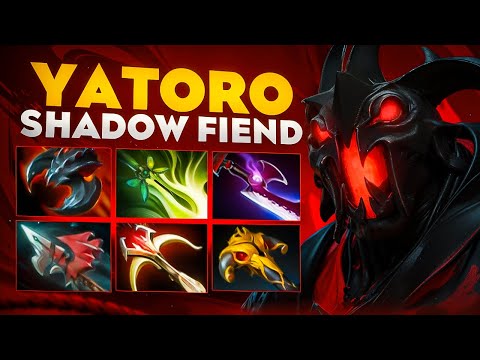Видео: YATORO НА СИЛЬНЕЙШЕМ КЕРИ ПАТЧА - SHADOW FIEND🔥┃Shadow fiend 7.37d