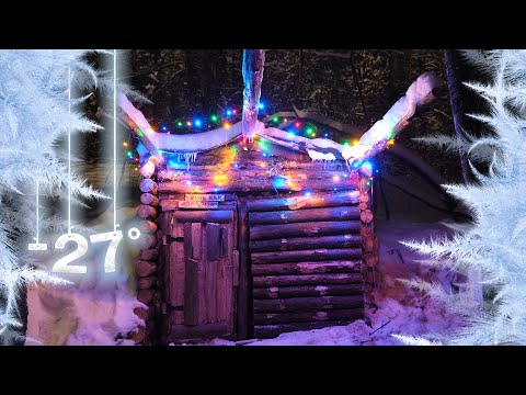 Видео: Самая МОРОЗНАЯ НОЧЬ декабря в ЗЕМЛЯНКЕ | Прогреет ли её ПЕЧЬ? | НОВОГОДНИЙ КОРПОРАТИВ С ГОСТЯМИ