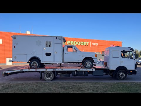 Видео: История покупки Ford f350 xl 1989 4x4 ambulance