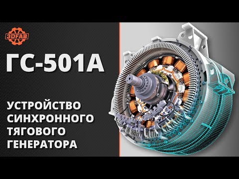 Видео: Устройство тягового генератора ГС-501А