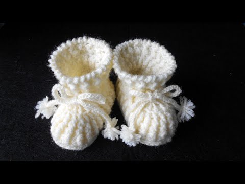 Видео: Пинетки крючком, подробный мастер-класс