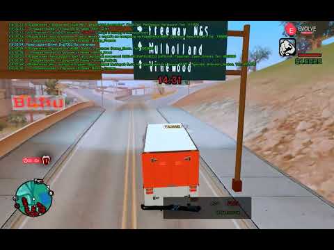 Видео: Let's Play Попробовали отвезти контрабанду но  нас поймали плохие сотрудники из LVPD...