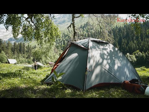 Видео: Обзор палатки Forclaz trek 500 из Декатлона.