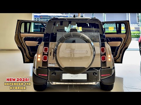 Видео: Новый Land Rover Defender 110 Hybrid премиум-класса 2025 года | King Off-Roads Car | Интерьер и э...