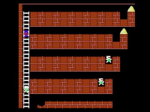 Видео: Championship Lode Runner. Прохождение 3. STAGE 5