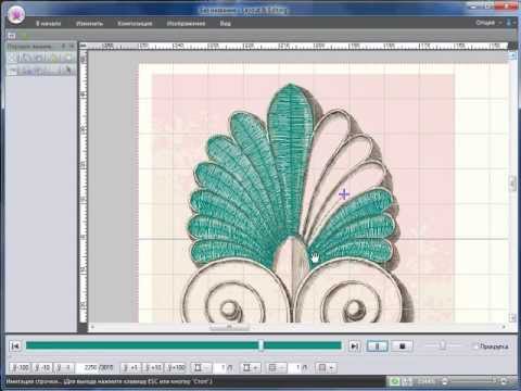 Видео: Уроки PE-Design: Создание детали орнамента