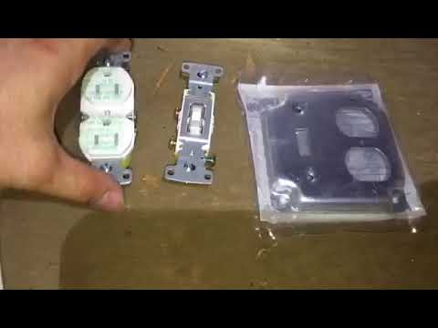 Видео: Электрик-Мастер. Установка розетки, и лампочки на чердаке дома в сша.