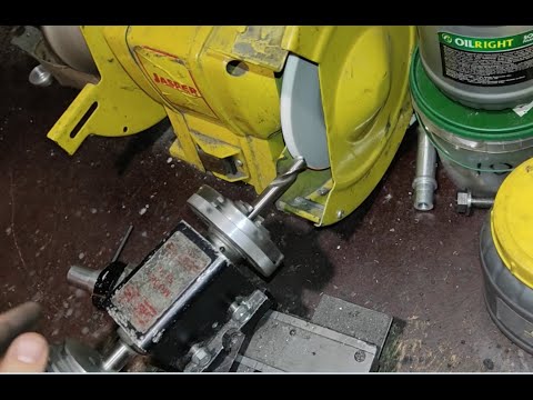 Видео: Точная заточка сверла с 2 осним столом и шпинделем для получения симметричной кромки сверла