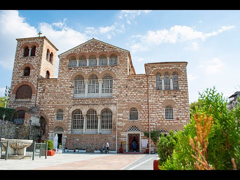 Видео: Салоники.  Храм Дмитрия Солунского