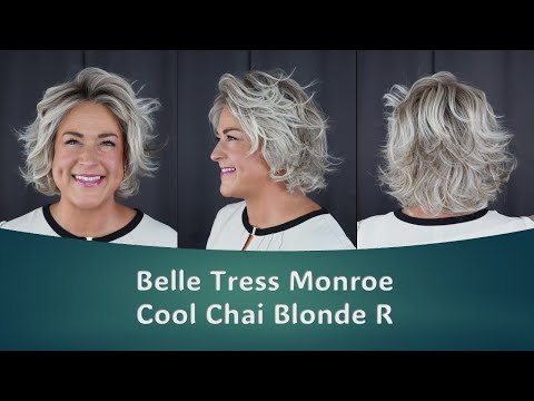 Видео: РАСПАКОВКА ПАРИКА | Оценка парика из коробки | Belle Tress Monroe Cool Chai Blonde R