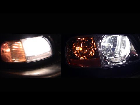 Видео: Замена фар Expedition или F-150 на светодиодные Lightning 1997 - 2002 (2003 для F-150)