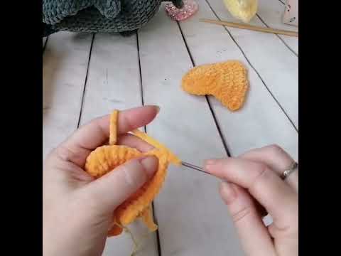 Видео: Амигуруми. Мк селезень (уточка) крючком. Часть 1