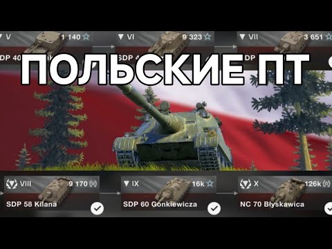 Видео: NC-70 Błyskawica | НЕУЖЕЛИ ТАК ГОДНО? ОБЗОР ВСЕЙ ВЕТКИ ПОЛЬСКИХ ПТ-САУ! WOT BLITZ