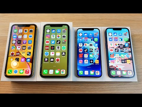 Видео: IPHONE XR VS 11 VS 12 VS 13 - БОЛЬШОЕ СРАВНЕНИЕ ВСЕХ ПОПУЛЯРНЫХ АЙФОНОВ!