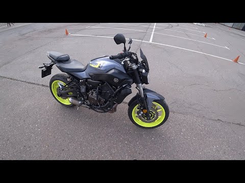 Видео: YAMAHA MT-07 тест драйв.