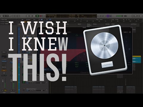 Видео: 17 СОВЕТОВ Logic Pro X Хотел бы я знать, когда начинал!