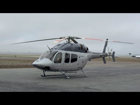 Видео: Полёты по ППП и ПВП на Bell 429 | KAPC - KSJC