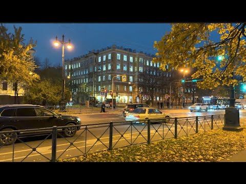 Видео: Осенний Вечерний Васильевский