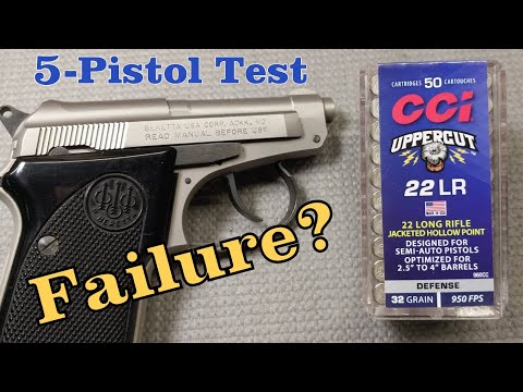 Видео: Обзор патронов CCI Uppercut .22 LR Defensive Ammo 5-Gun — я не впечатлён — экспансивная пуля с об...