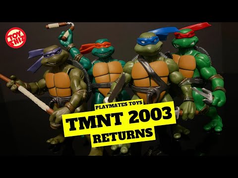 Видео: Переиздания TMNT 2003 года 2023 года | Игрушки Playmates