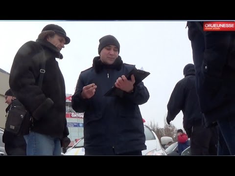 Видео: Полиция: Ваша машина в розыске. Тупой развод