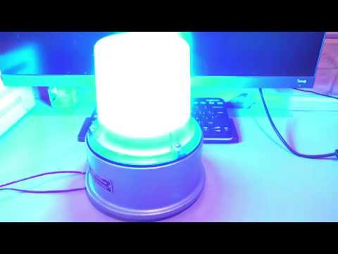 Видео: Проблесковый маяк синий СИМ 3 1 СССР