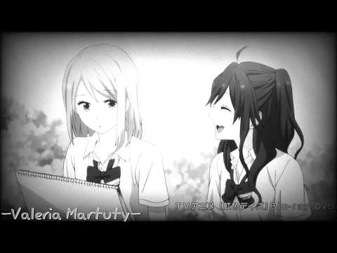 Видео: аниме клип Радужные дни(Мари Цуцуи и Томоя Мацунага)-Lx24 - Недоступная+сюрприз)