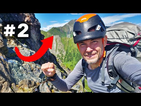 Видео: Три перевала за день в одну каску по Тункинским Гольцам | Чуть не разбился | День 2