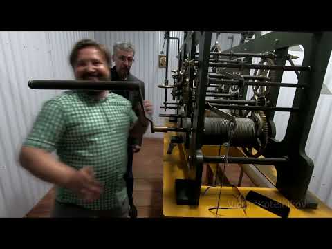 Видео: Как работают и заводятся куранты соборной колокольни Нижегородского кремля.