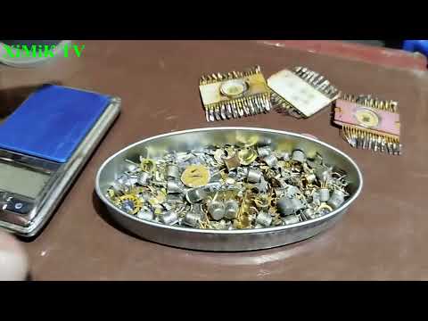 Видео: Афінаж золота з різного мікса