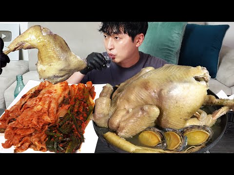 Видео: Здоровая еда из крупных цыплят, куриный суп MUKBANG REALSOUND ASMR EATINGSHOW