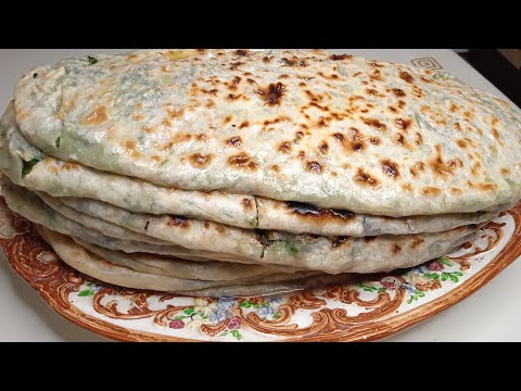 Видео: Кутабы с зеленью женгялов хац