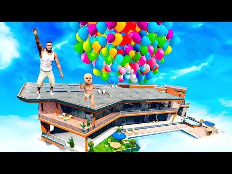 Видео: ФРАНКЛИННІҢ ҮЙІ АСПАНҒА ҰШЫП КЕТТІ (GTA V)