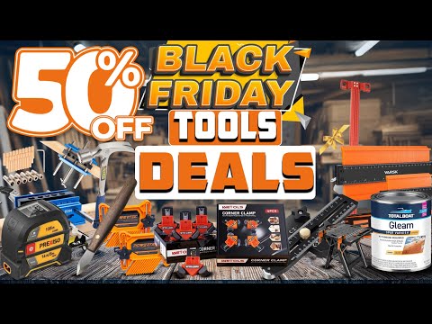 Видео: 20 ранних скидок на инструменты для деревообработки на Amazon в Черную пятницу 2025 года!