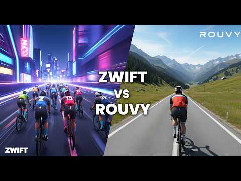 Видео: Zwift или Rouvy в 2025 году: что лучше для езды на велосипеде в помещении?