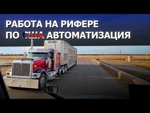 Видео: Дальнобойщик в США | Приключения на рифере продолжаются