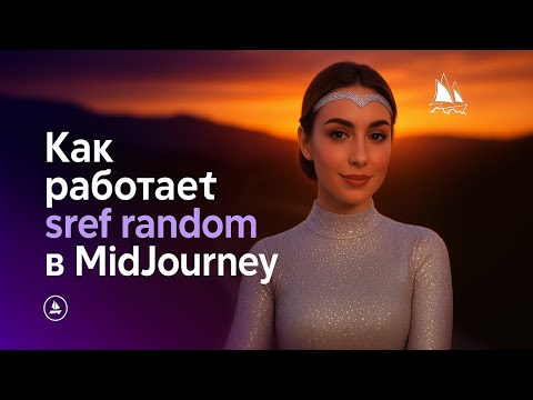 Видео: Настройки функции Midjourney с референсами, функция sref random 🎨