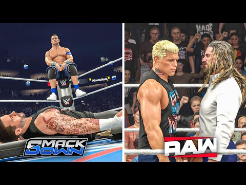 Видео: WWE 2K25: 10 лучших моментов Raw и Smackdown | 20 июня 2025 г.