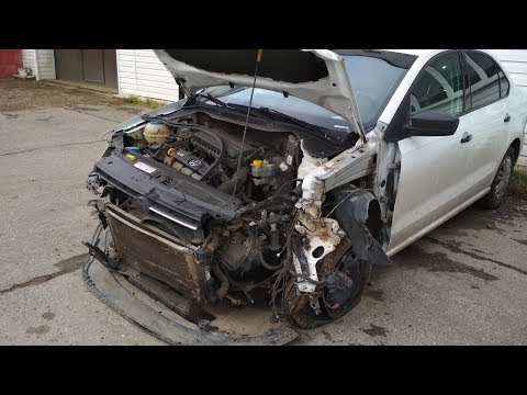 Видео: Тотальный Volkswagen Polo, распил .