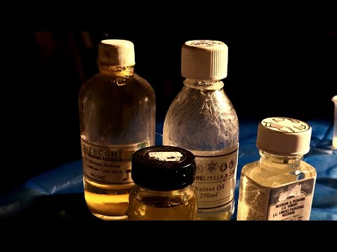 Видео: Разбавители в масляной живописи.Ч.2.#живописьмаслом #лессировка #урокиживописи #живопись