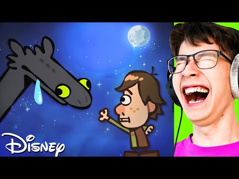 Видео: Мультфильмы Disney Movie Recap (смешная анимация)