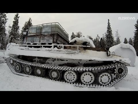 Видео: удлиннёный МТЛБ с турбиной, и другие доработки, переборка бортовой в дороге