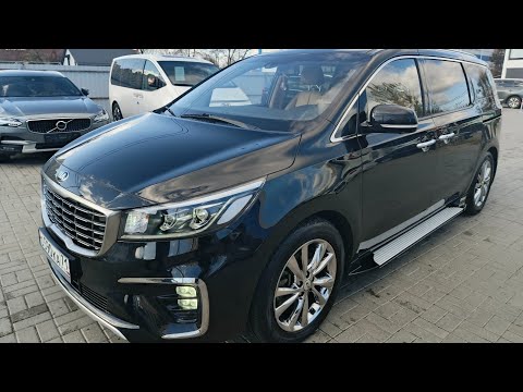 Видео: Kia carnival 20й год. Пробег 77 тысяч. в Наличии в Москве.