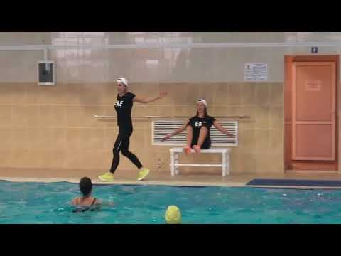 Видео: Аквааэробика урок 2018