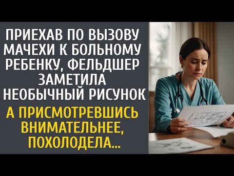 Видео: Приехав по вызову мачехи к больному ребенку, заметила необычный рисунок… А присмотревшись, оцепенела